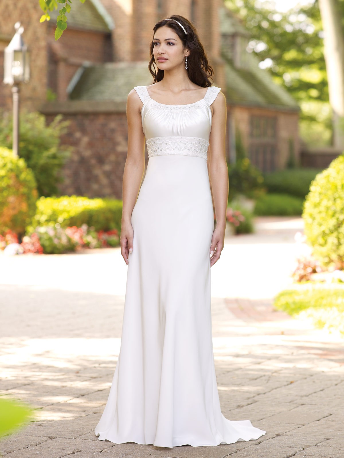 simple informal wedding dresses photo - 1