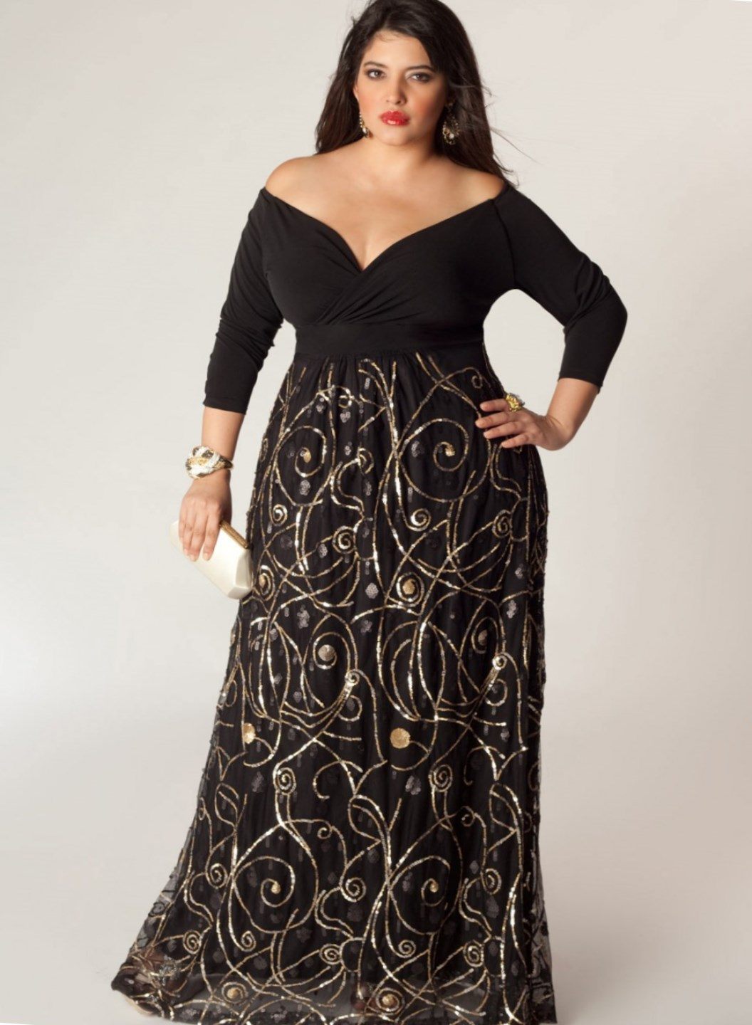 Plus Size Designer Dresses Evening