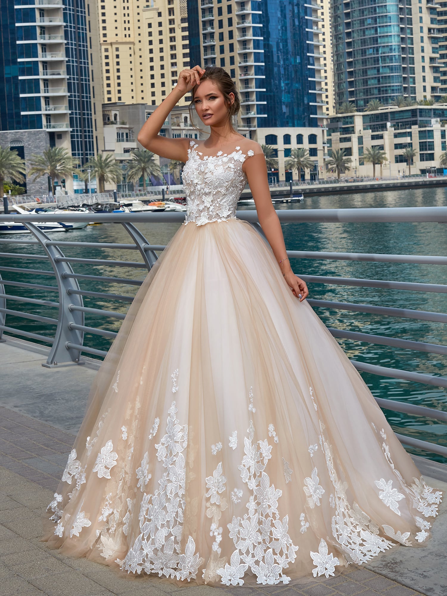 Great Champagne Wedding Dresses of the decade Don t miss out 